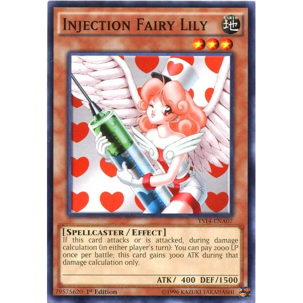 YS14-ENA07-1st Edition Yu-Gi-Oh INJECTION FAIRY LILY